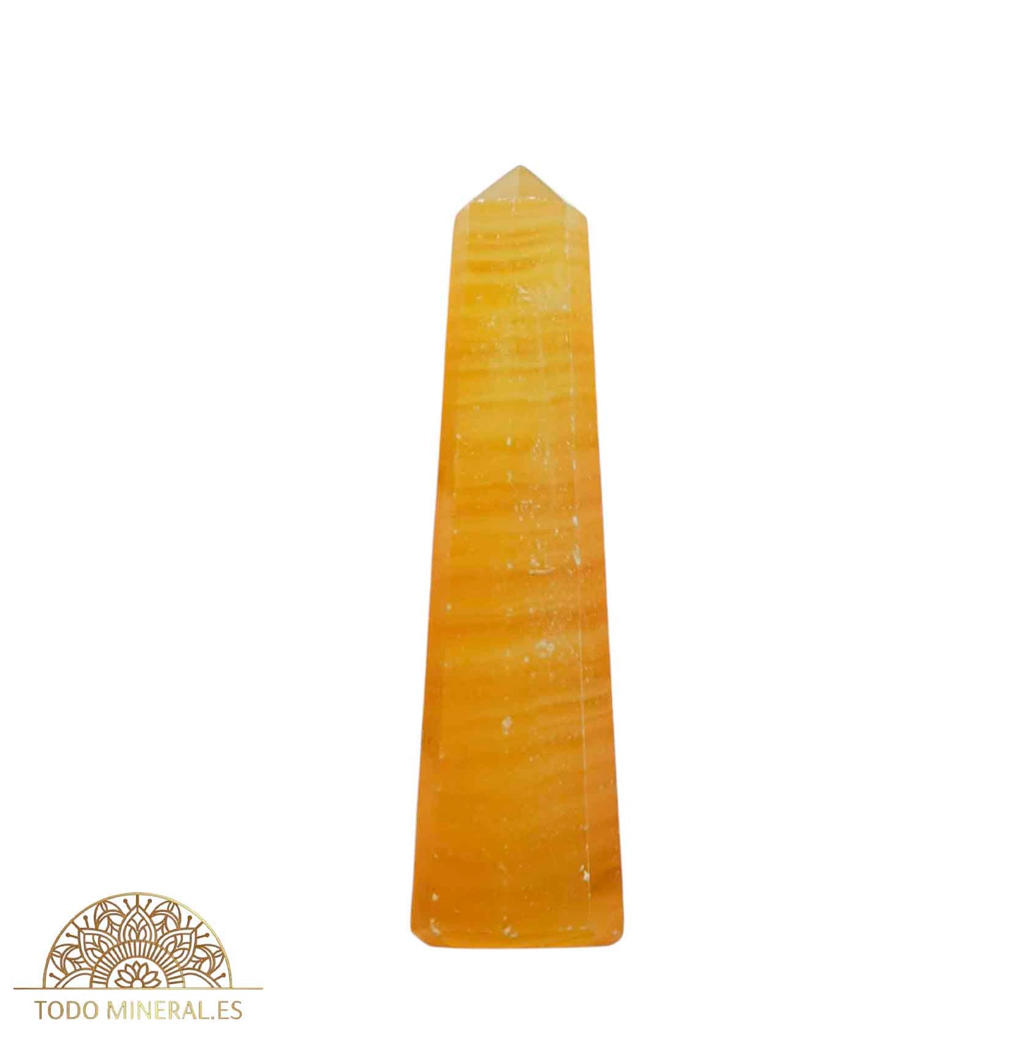 Obelisco Mineral Calcita 6,5 Cms Aprox 0,026 Gramos Aprox OBELISCO MINERAL