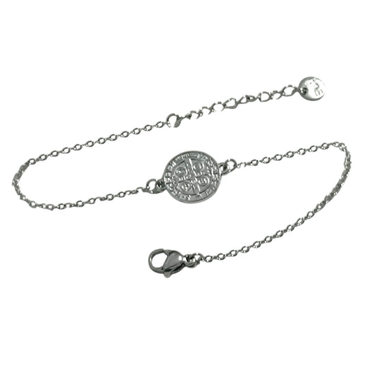Pulsera Acero San Benito Poteccion PULSERA ACERO