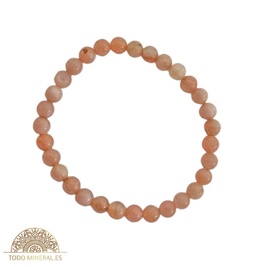 Pulsera Piedra Natural Piedra Sol 6 mm - TODOMINERAL