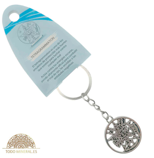 Llavero Metal Tetragrammaton - TODOMINERAL