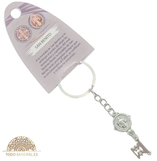 Llavero Metal Llave San Benito - TODOMINERAL