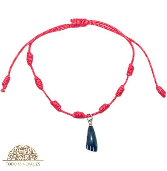 Pulsera 7 Nudos Ajustable Con Dije Figa En Resina - TODOMINERAL