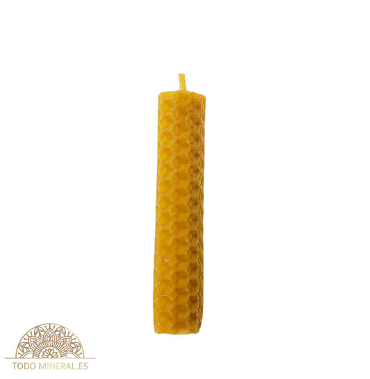Vela De Miel Artresanal 8x1,5 Cms Se Vende Por Unidad - TODOMINERAL