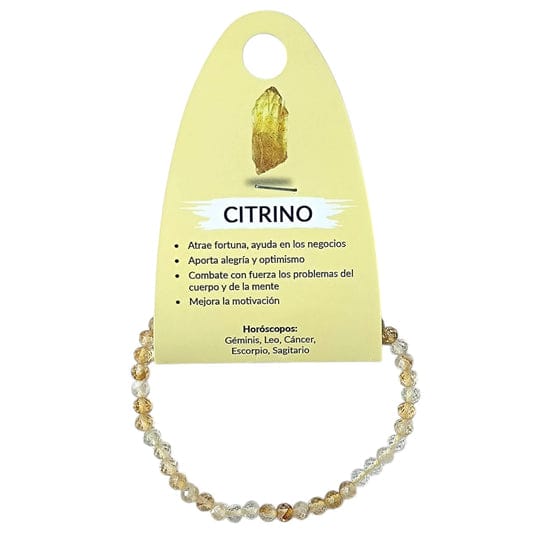 Pulsera Facetada Piedra Natural Elige La Que Mas Te Llame TODOMINERAL