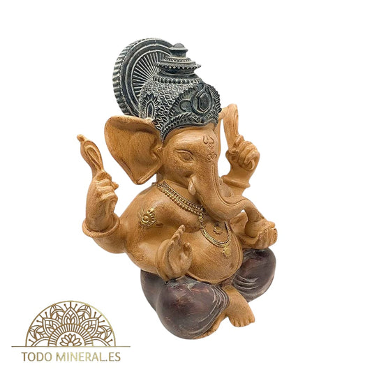 Figura Resina Ganesha 25 Cms Aproximadamente TODOMINERAL