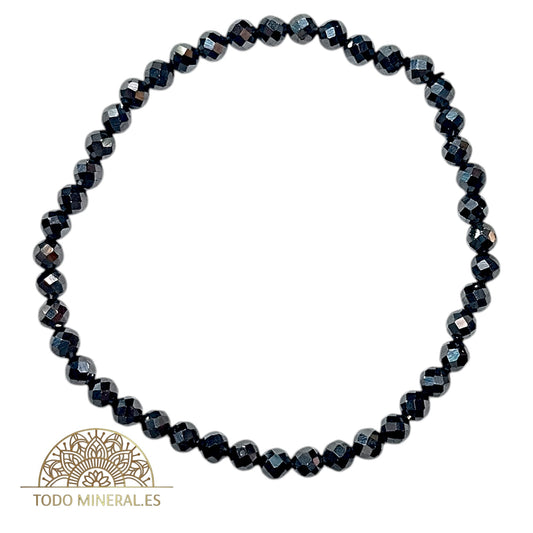 Pulsera Facetada 6 mm Piedra Natural Terahercio TODOMINERAL