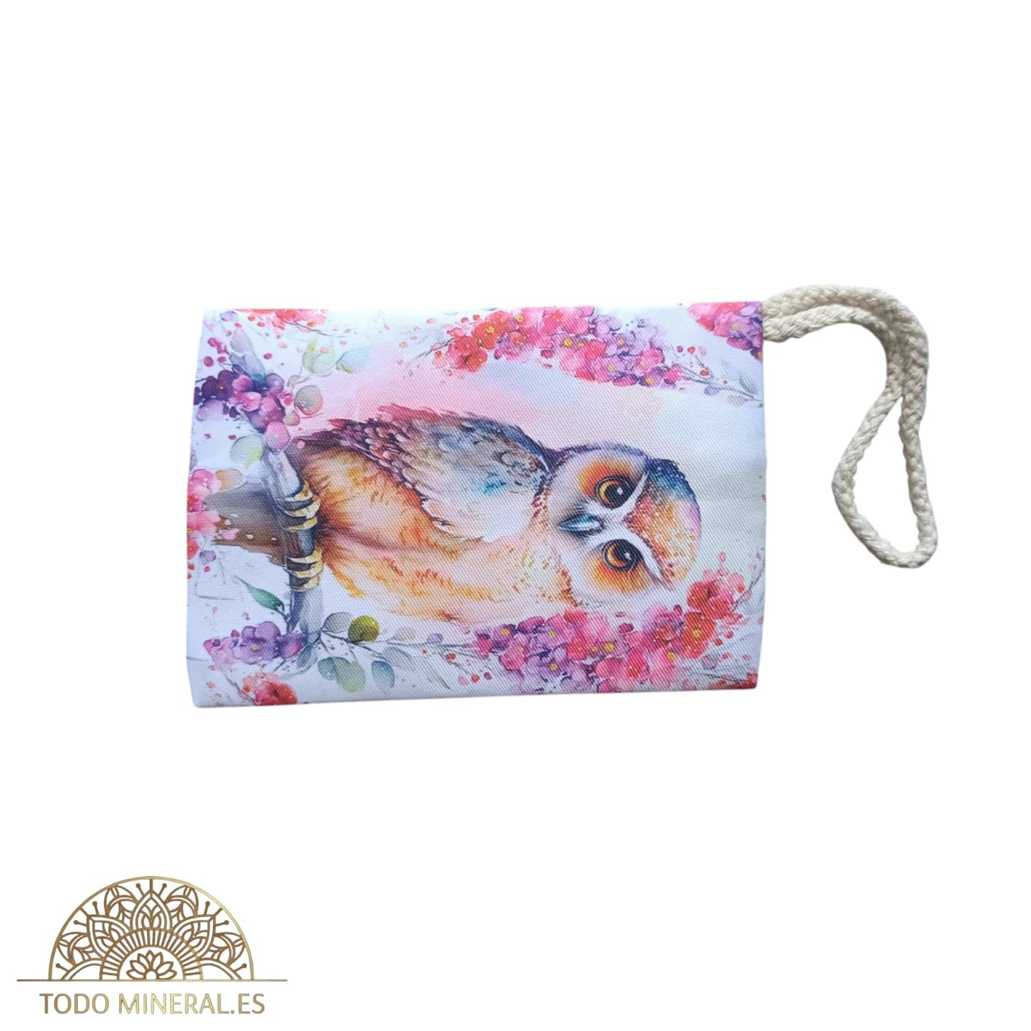 Bolsa Playa Buho Hogar 55x40 Cms Aporx Incluye Modedero A juego TODOMINERAL