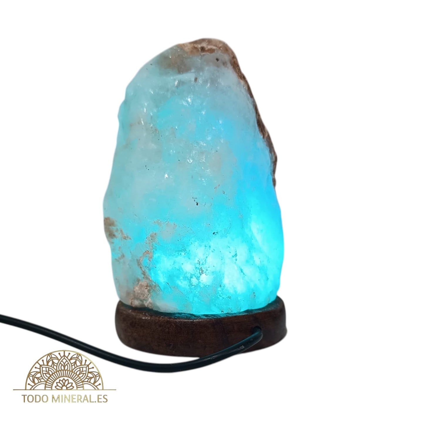 Lampara Usb 10 Cms Led Cambia De Colores LAMPARAS DE SAL