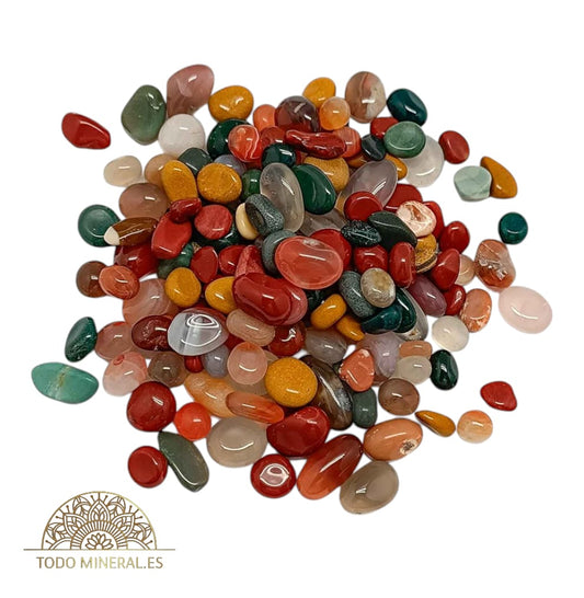 100 Gramos Chips Piedra Naturales Mix 2-5 mm 111401053-00 TODOMINERAL