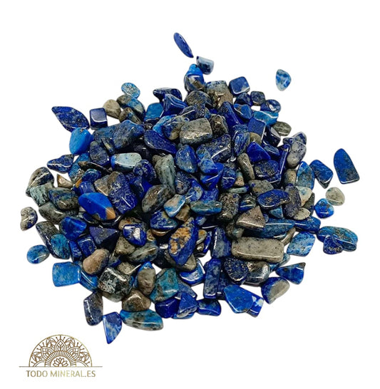 100 Gramos Chips Piedra Naturales Lapislazuli 2-5 mm 111401053-13 TODOMINERAL