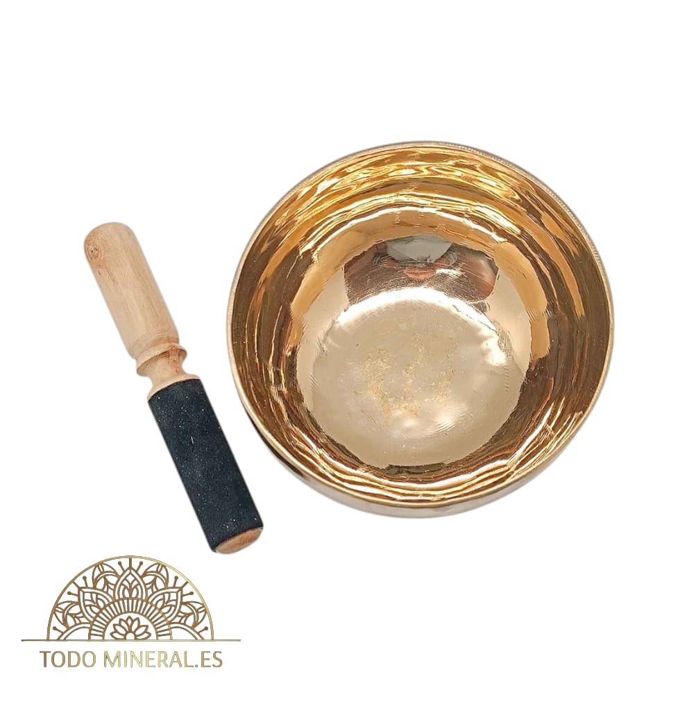 Cuenco Tibetano 7 Metales 16 Cms (Incluye Mazo) Puedes Pedir Video Por Wasap (Copia) TODOMINERAL