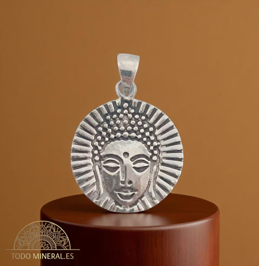 Colgante De Plata 925 Buda 19 mm 55090 TODOMINERAL