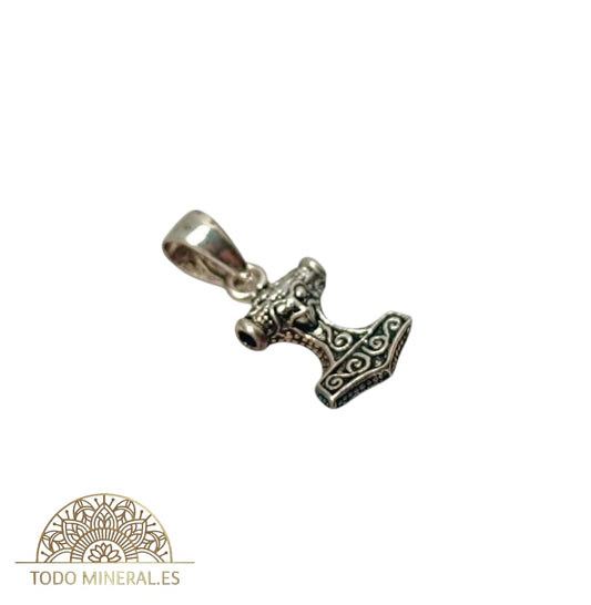 Colgante De Plata 925 Matillo Thor 14 mm 56009 TODOMINERAL