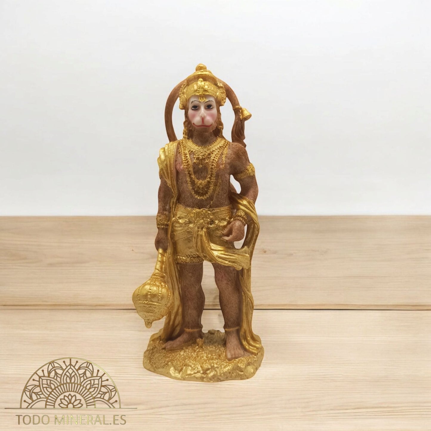 Figura En Resina Hanuman 21 Cms Apox 600101029 TODOMINERAL