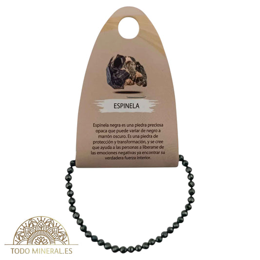 Pulsera Facetada Piedra Natural Espinila 4 mm 600603282 TODOMINERAL