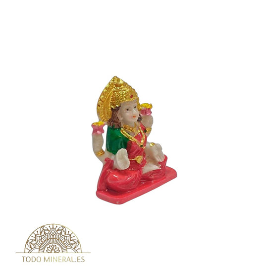 Figura En Resina Diosa Lakshmi 6 Cms 600102771 TODOMINERAL