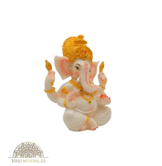 Figura En Resina Diosa Ganesha 14x10 Cms 600102405 TODOMINERAL