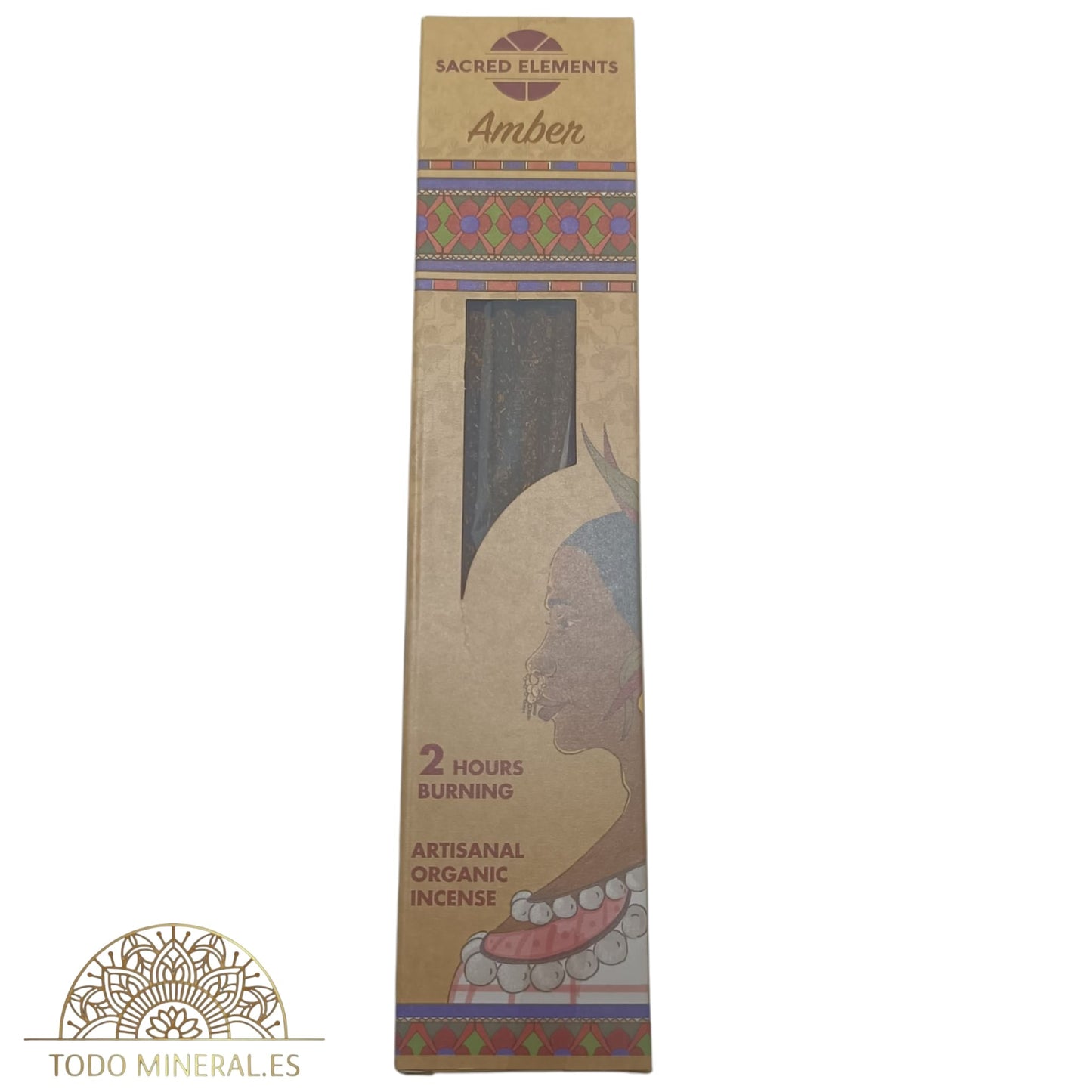 Paquete De Incienso Marca Sacred Elements Ambar INCIENSOS