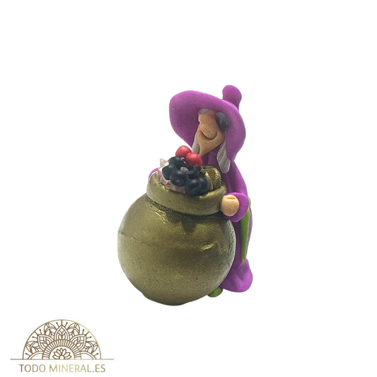 Figura Brujita Del Exito 6 Cms Aprox TODOMINERAL