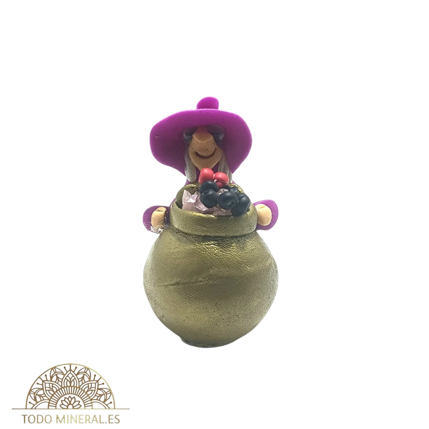 Figura Brujita Del Exito 6 Cms Aprox TODOMINERAL