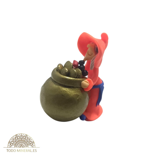 Figura Brujita De La Proteccion 6 Cms Aprox TODOMINERAL