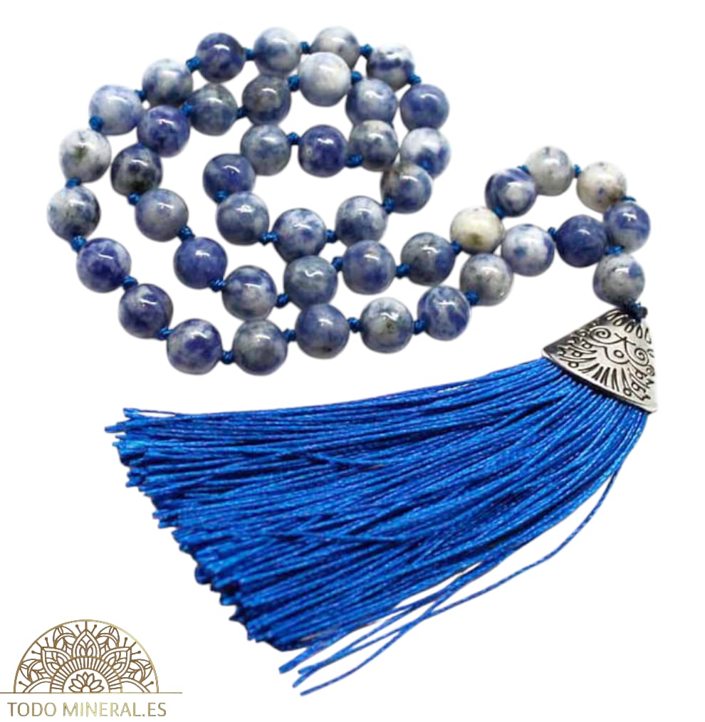 Codigo Sagrado 45 Cuentas Sodalita 8 mm TODOMINERAL