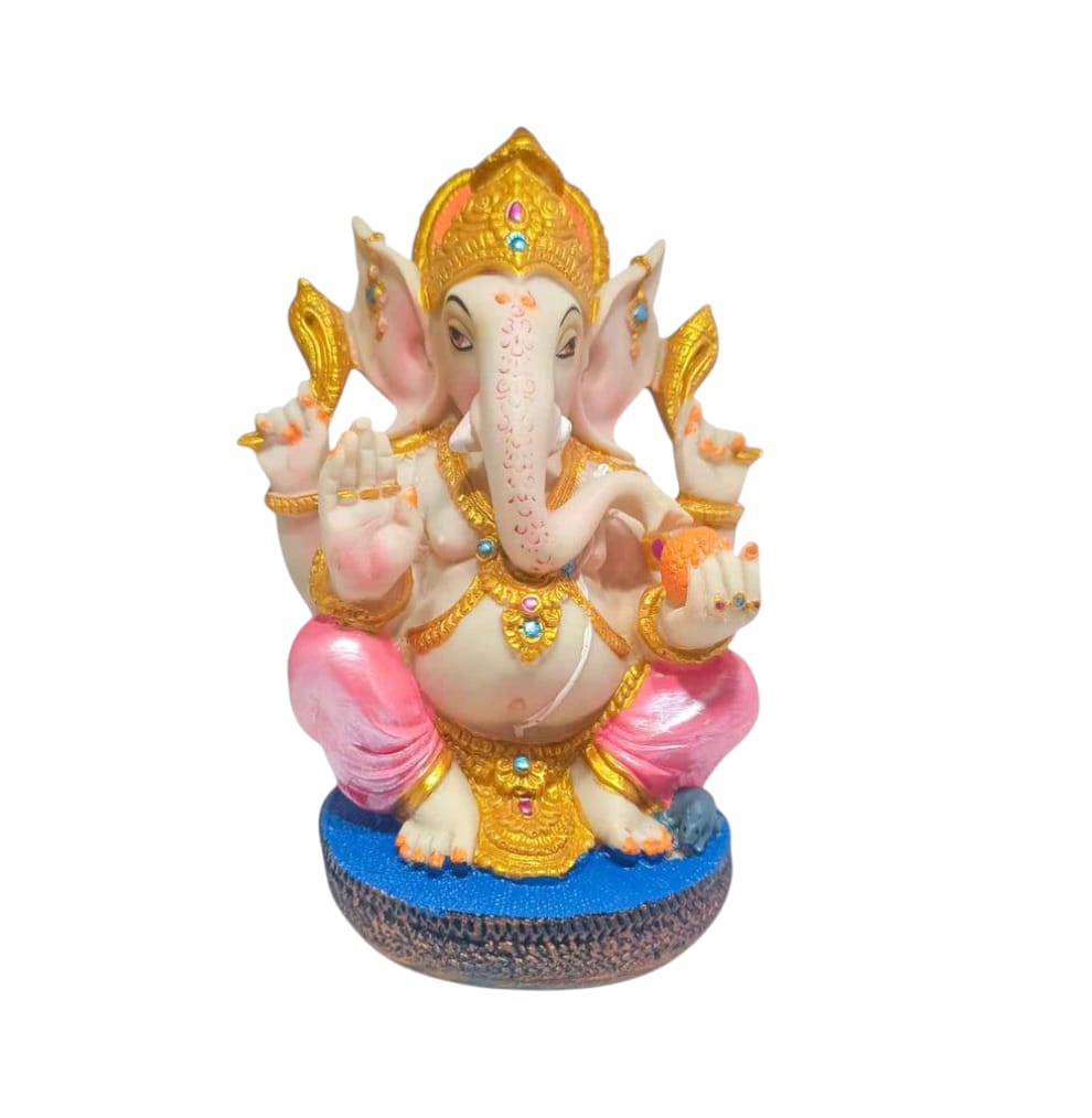 Figura En Resina Ganesha 16 Cms Aprox 600103641 TODOMINERAL