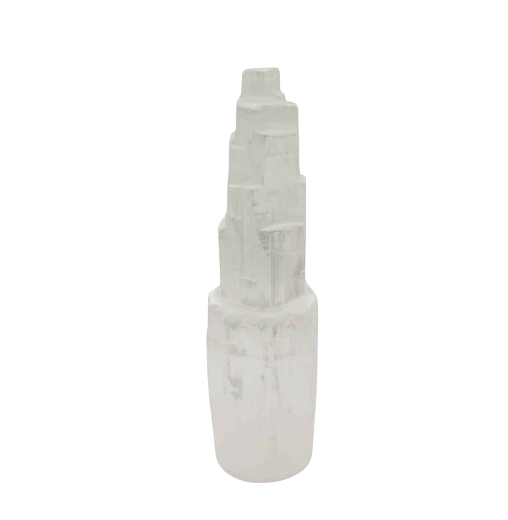 Monolito Selenita 15 Cms Para Limpieza Energética TODOMINERAL
