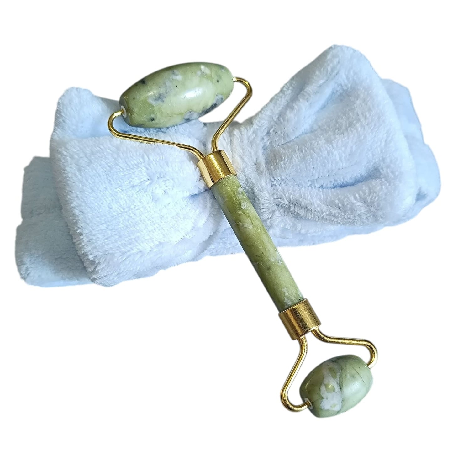 Masejador Facial Piedra Natural Jade 13 cms (Incluye celpa de regalo) TODOMINERAL