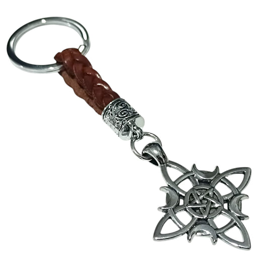 Llavero Metal Nudo De Bruja ELIGE TU MODELO TODOMINERAL