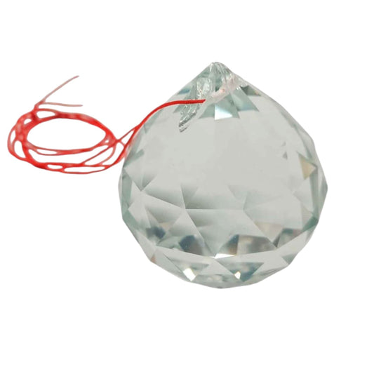 Colgante Feng Shui Bola Cristal Facetada Dos Tamaños Disponible FENG SHUI