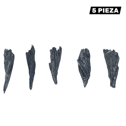 Mineral Escoba De Bruja Cianita Negra En Bruto Para Barrer Negatividad TODOMINERAL