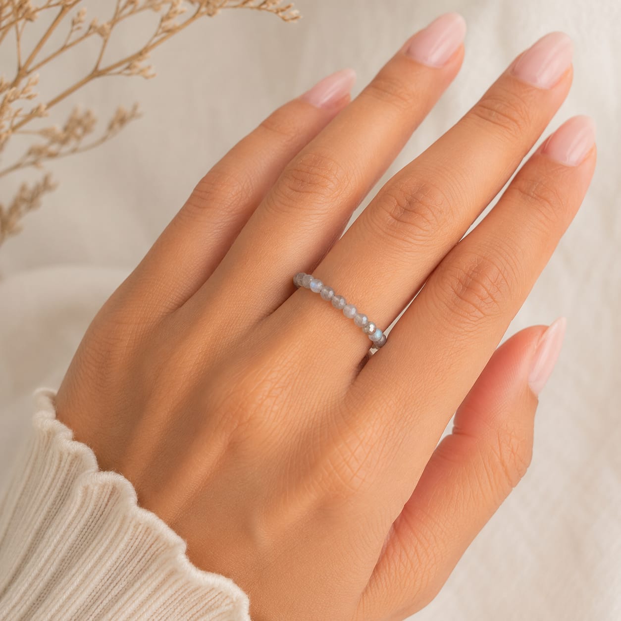 Anillo Facetado Elastico Piedra Natural Elige La Que Mas Te Llame TODOMINERAL