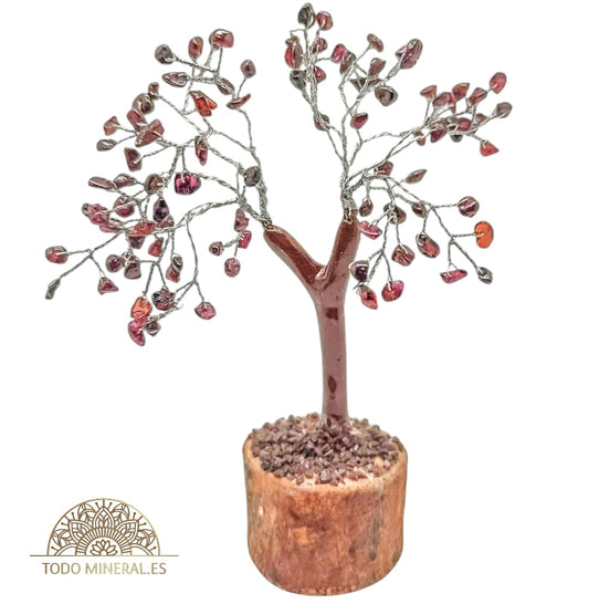 Arbol Mineral 100 Piedras De Chips 10  Cms Aprox - TODOMINERAL
