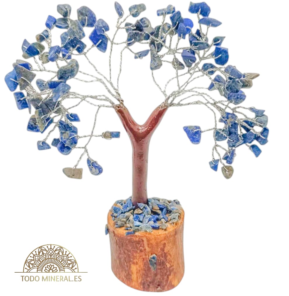 Arbol Mineral 100 Piedras De Chips 10  Cms Aprox - TODOMINERAL