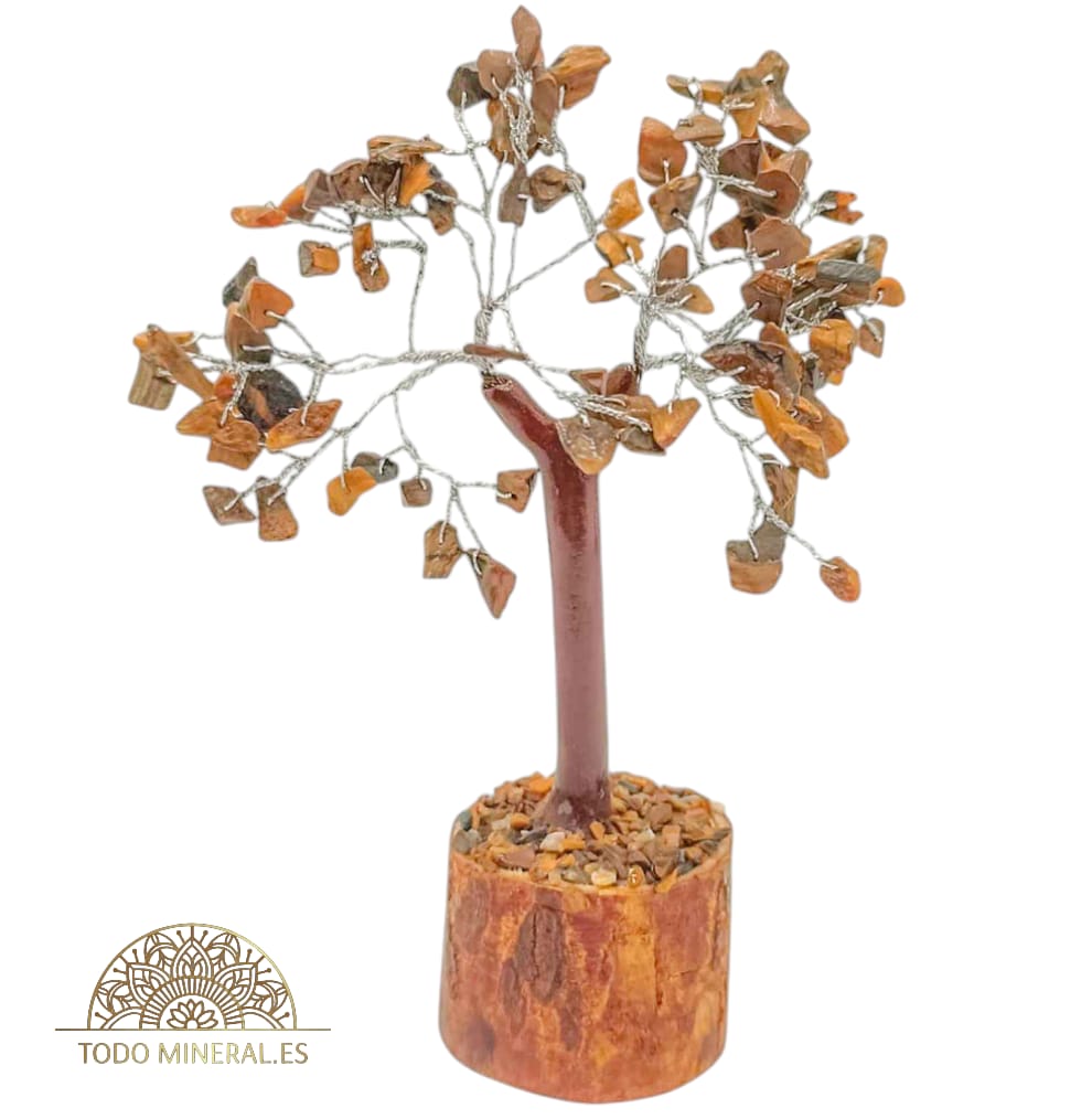 Arbol Mineral 100 Piedras De Chips 10  Cms Aprox - TODOMINERAL