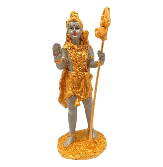 Figura En Resina Shiva 15 Cms Apox.