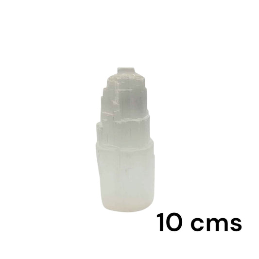 Monolito Selenita Para Limpieza Energética De Espacios ELIGE TAMAÑO TODOMINERAL