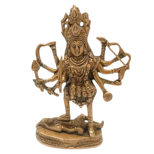 Figura Kali De Metal Laton 19x12 Cms Aprox y 1000 gramos aproximadamente TODOMINERAL