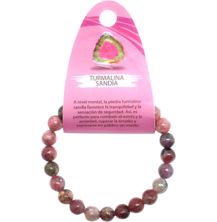 Pulsera Elastica Piedra Natural 6 mm ELIGE TU MINERAL FAVORITO PULSERAS MINERALES
