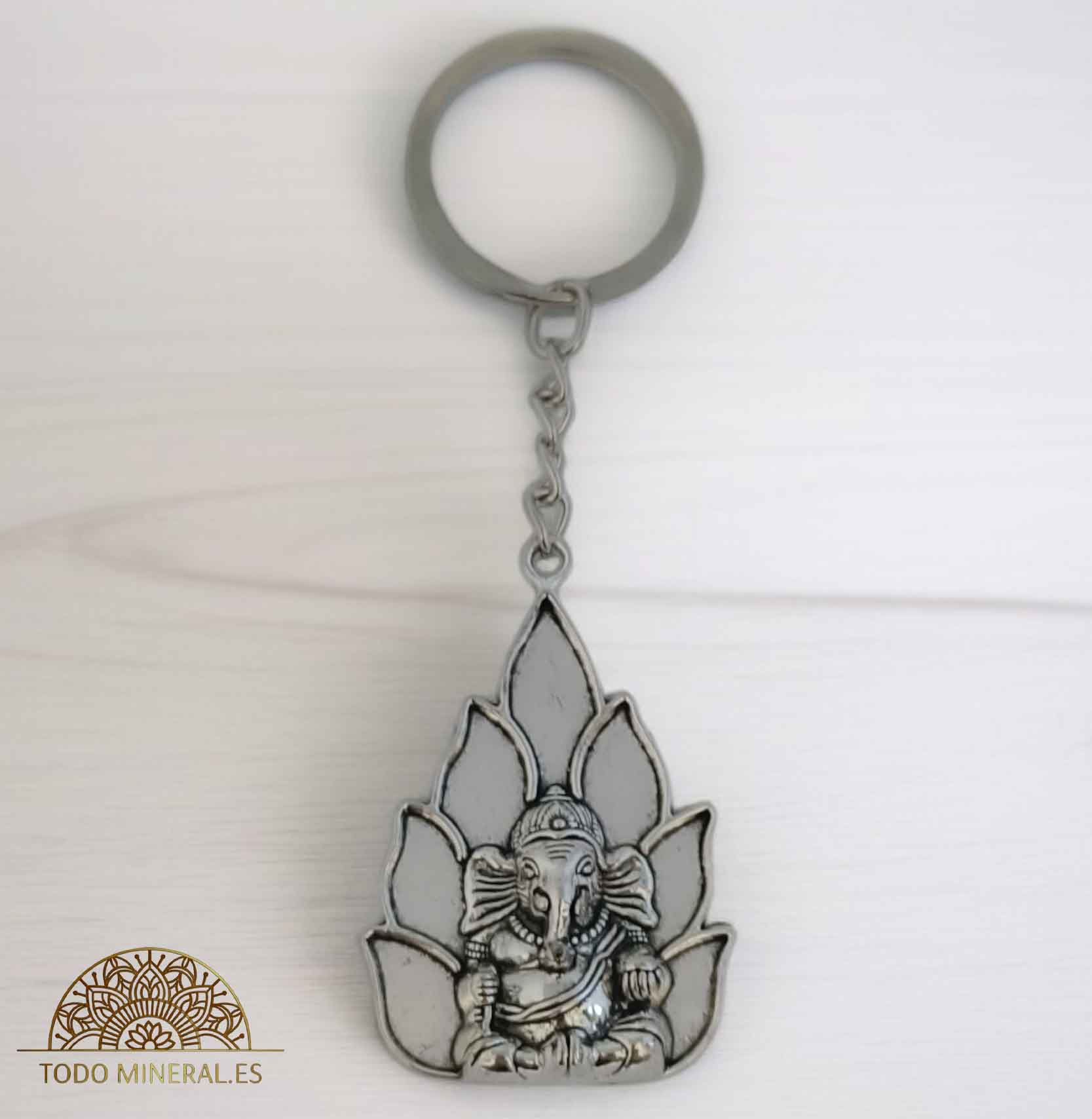 Llavero Metal Ganesha - TODOMINERAL