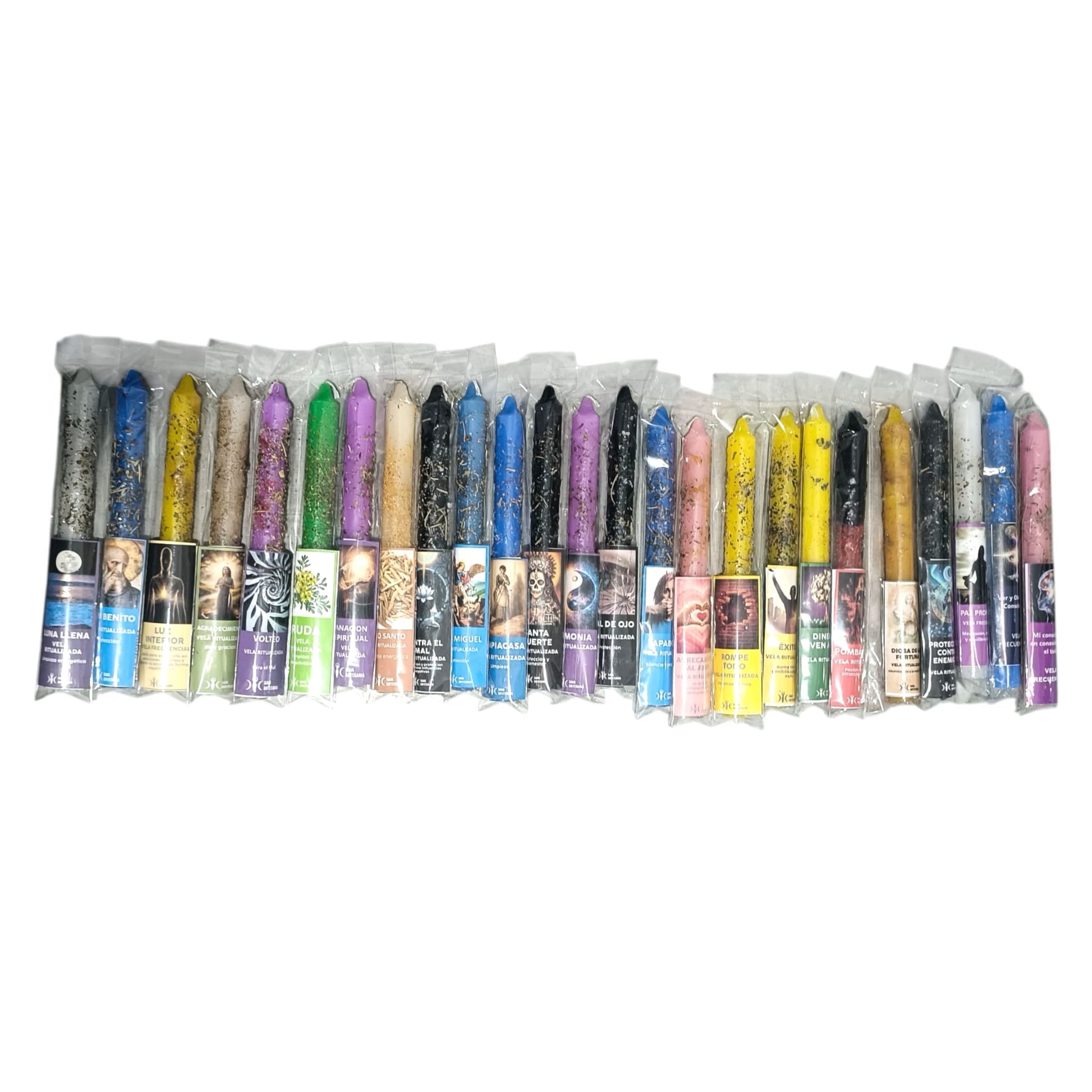 lote Vela Ritualizada ELIGE LA TUYA TODOMINERAL