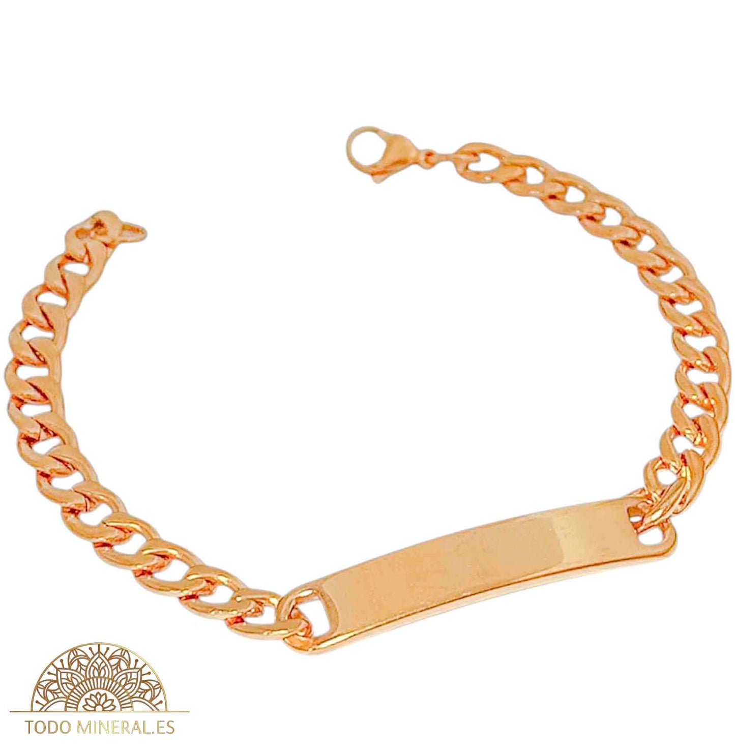 Pulsera Esclava Acero Eslabones 7 mm Y 22 Cms Aprox PULSERA ACERO