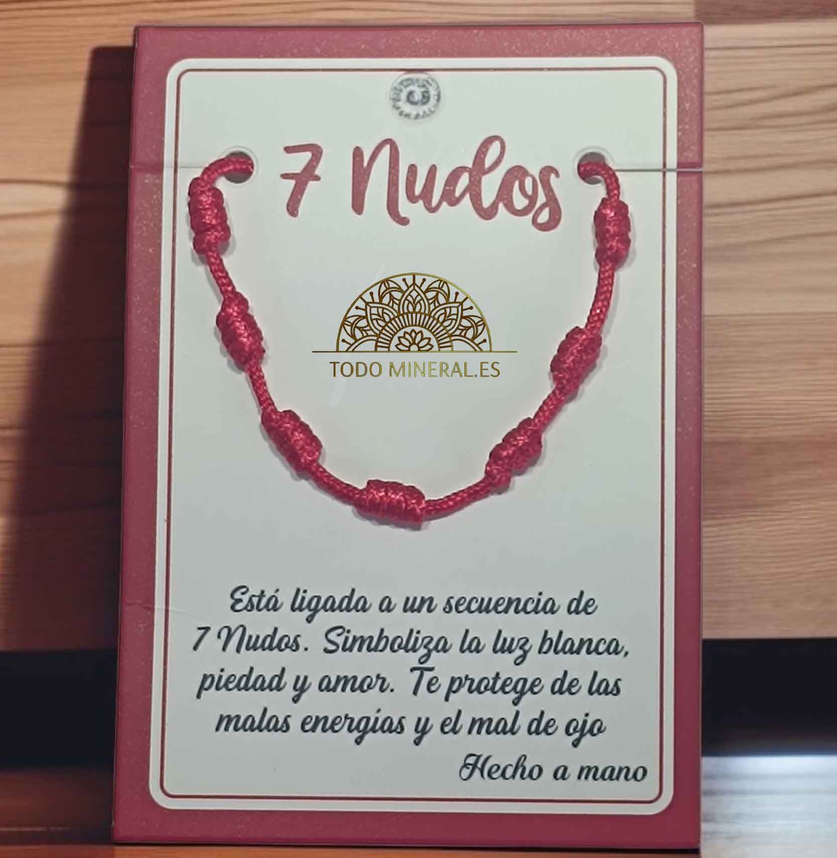 Pulsera 7 Nudos Ajustable - TODOMINERAL