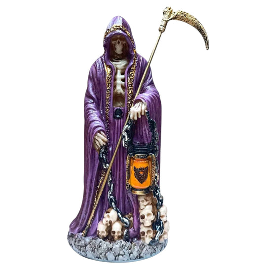 Figura En Resina Santa Muerte 25 Cms Aprox TODOMINERAL