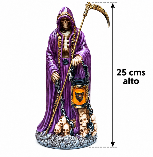 Figura En Resina Santa Muerte 25 Cms Aprox TODOMINERAL