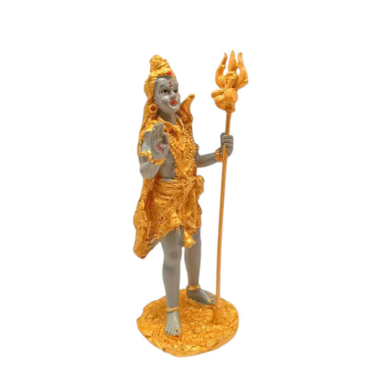 Figura En Resina Shiva 15 Cms Apox.