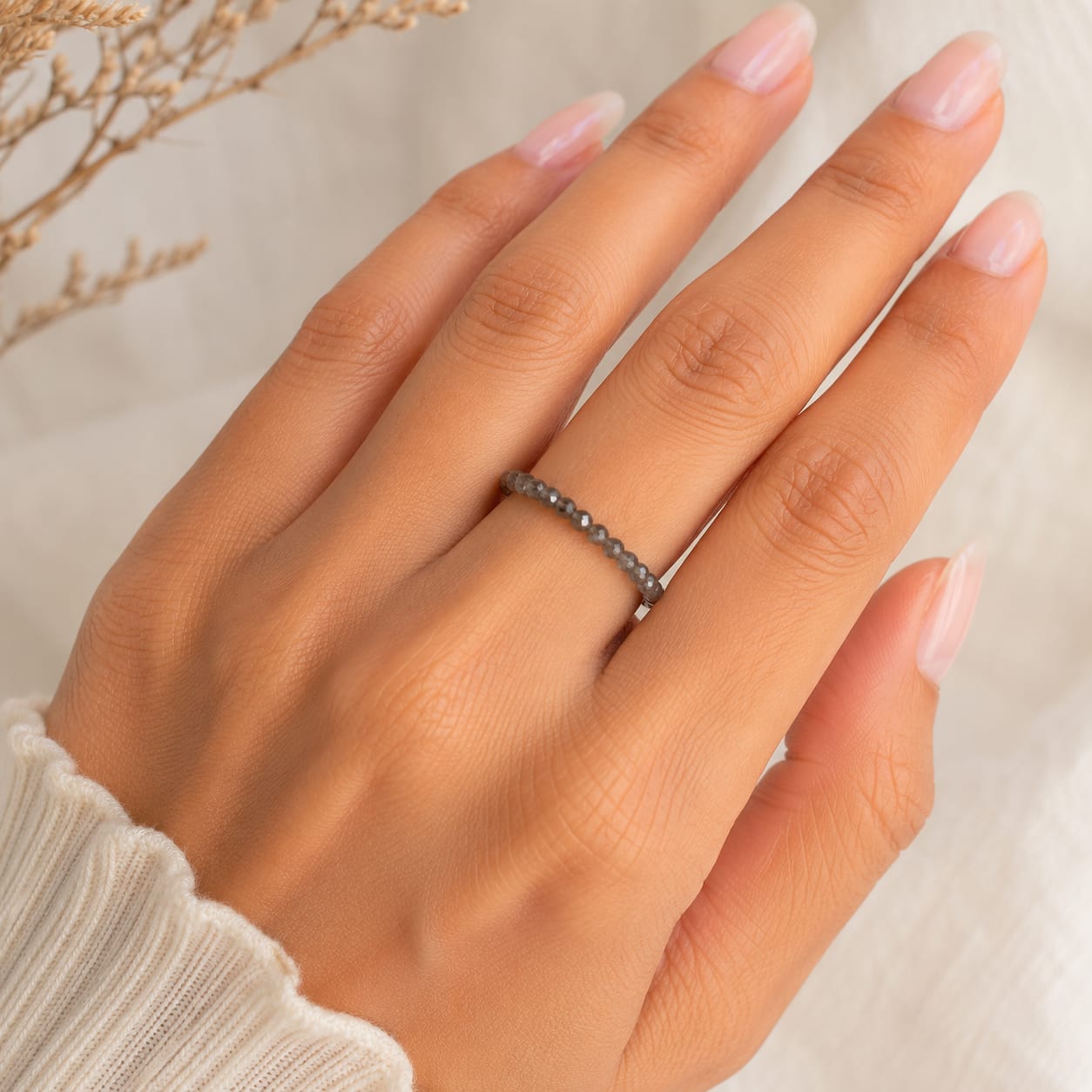 Anillo Facetado Elastico Piedra Natural Elige La Que Mas Te Llame TODOMINERAL