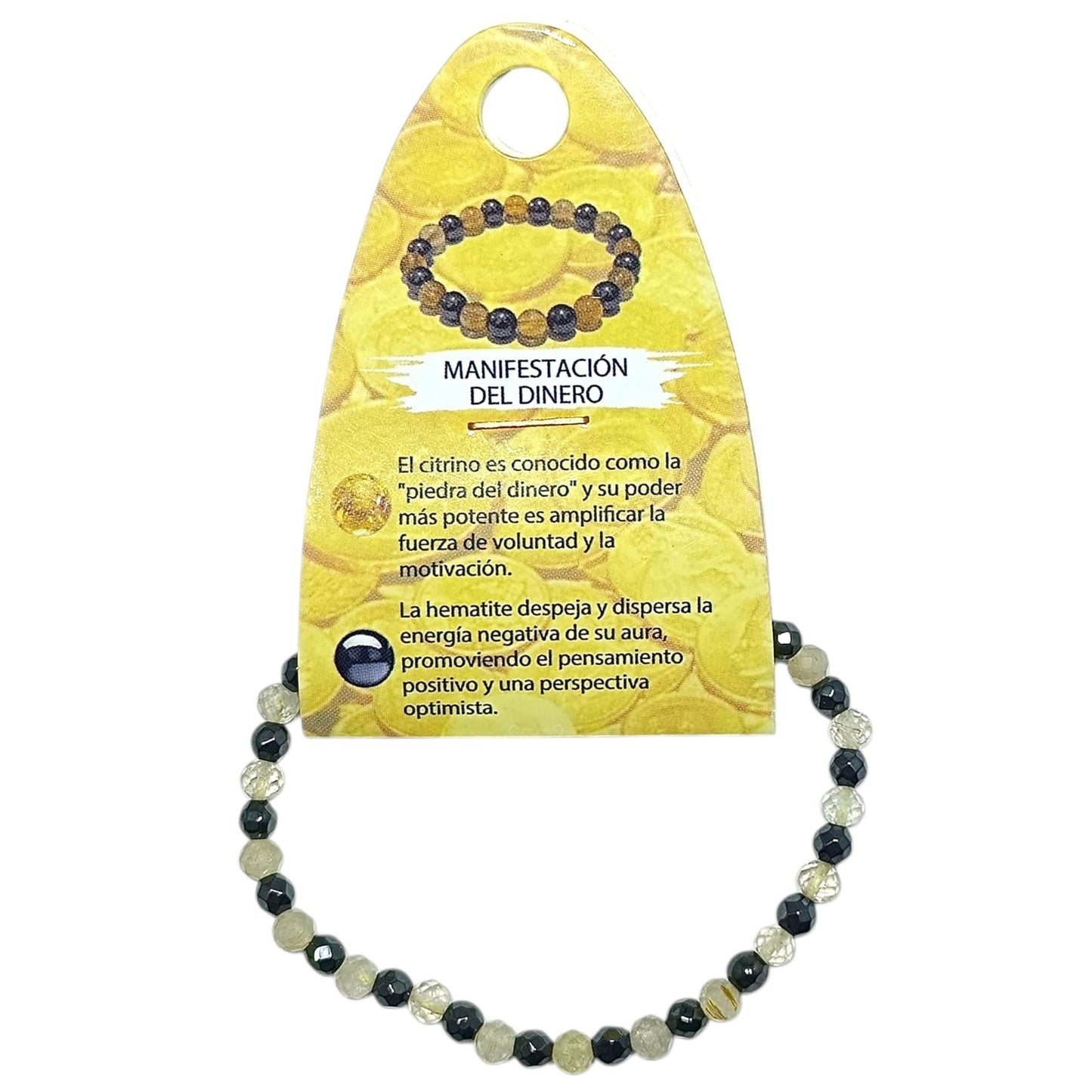 Pulsera Piedra Natural Facetada 4mm (ELIGE TU COMBINACION) TODOMINERAL