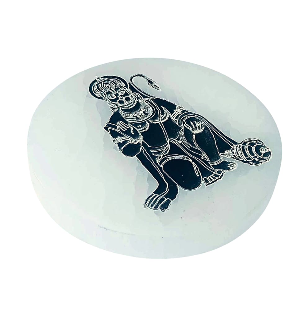Plato Selenita 10 Cms Para Limpieza Minerales Diferentes Grabados (ELIGE EL TUYO) TODOMINERAL